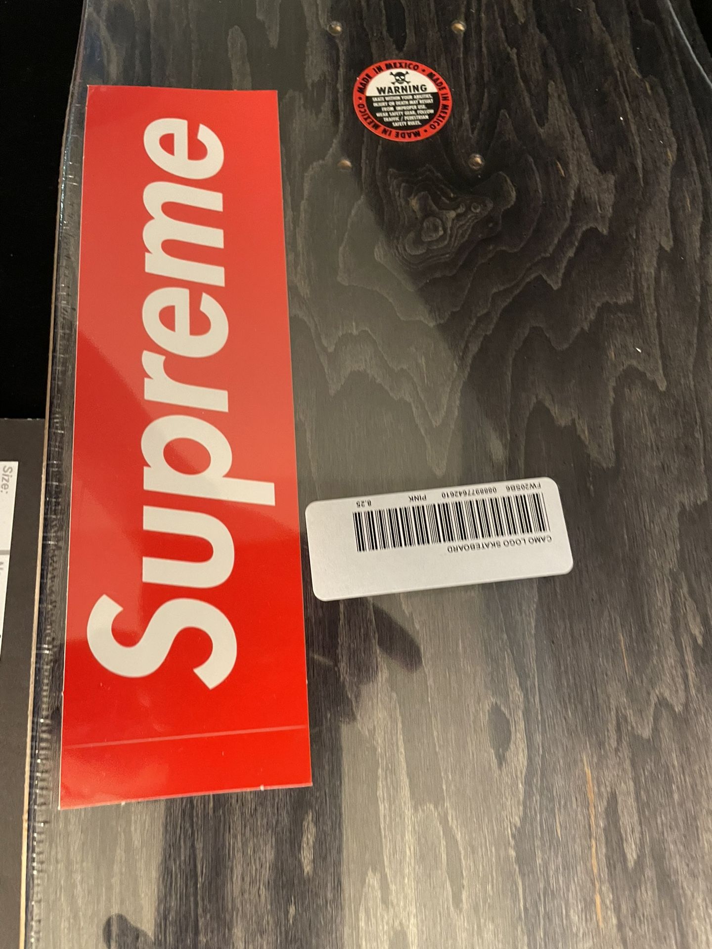 Supreme Camo Logo Skateboard Deck Pink Camo for Sale in San