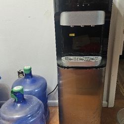 Water Cooler & Two 5 Gallon Jugs