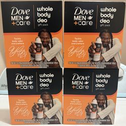 Dove Men+Care Whole Body Deodorant Gift Pack Aluminum Free 2 Mini Deodorant Sprays and 1 Full Size Stick, 3 Count