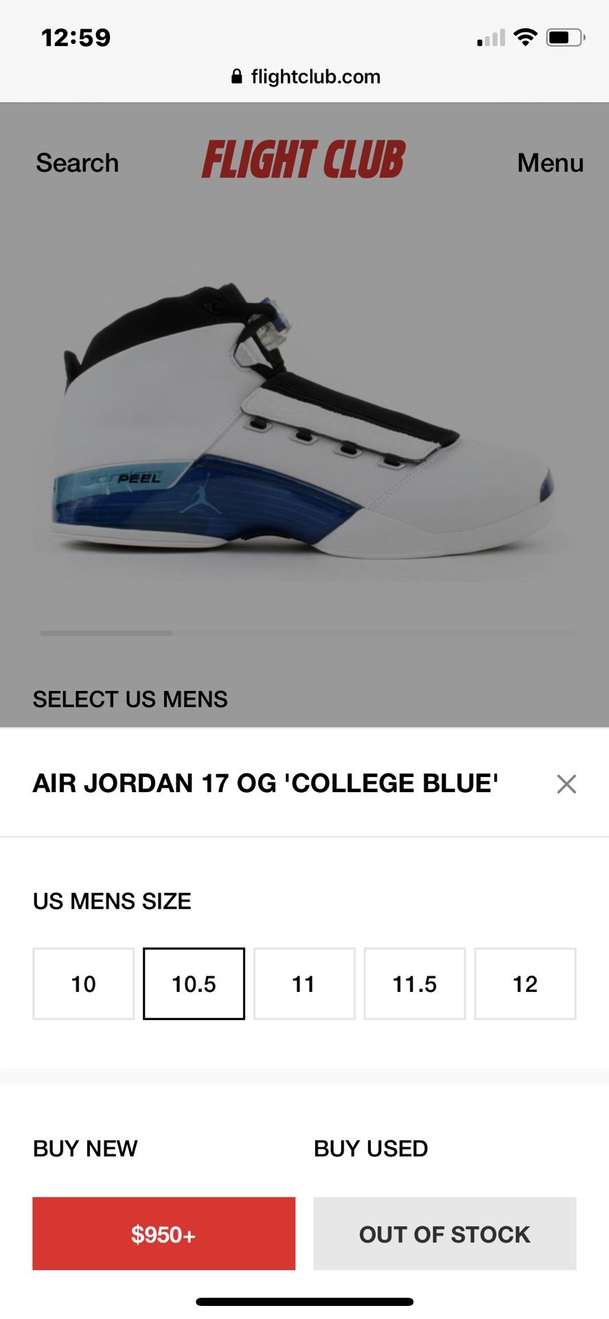 Air Jordan 17 OG With Metal Briefcase
