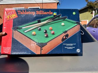 Just For Fun Tabletop Billiards Set