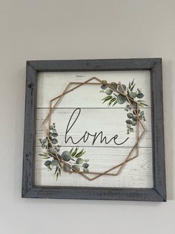 Grey wall decor