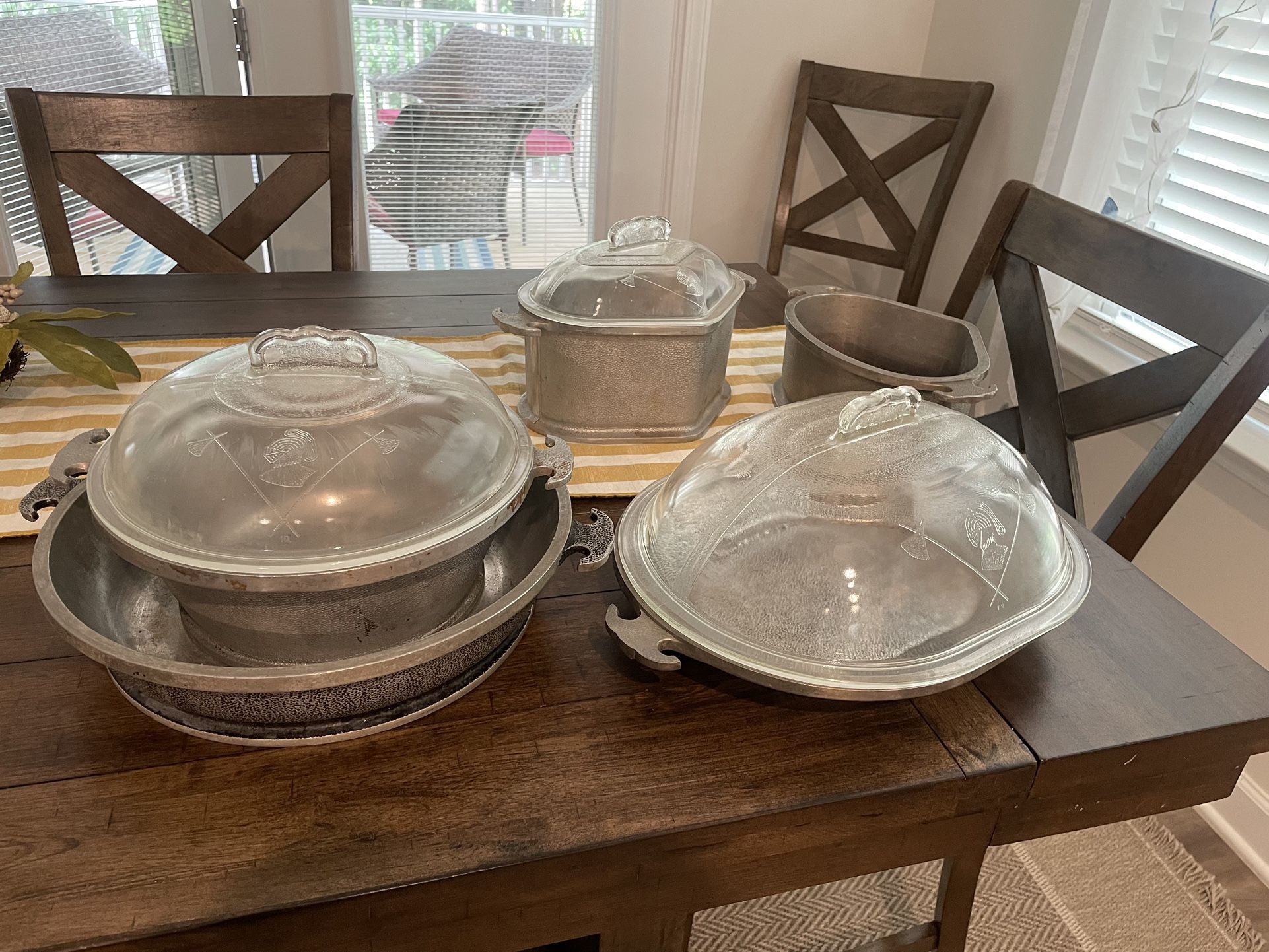 Guardian Service Vintage Aluminum 5 Piece Cookware Set