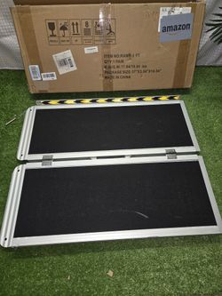 Wheelchair Ramp 3FT, Non-Slip Aluminum Ramps for Wheelchairs for Home, Handicap Wheelchair Ramps for Home Steps