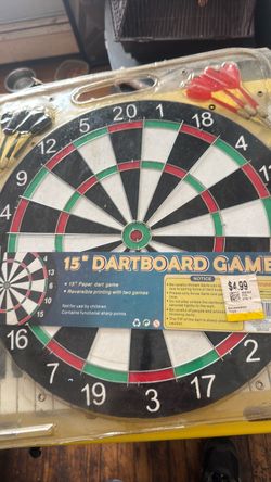Never use dart board