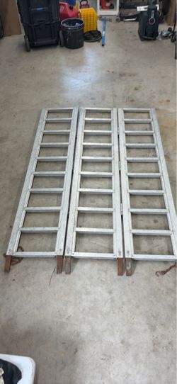 Aluminum Loading Ramps Set of 3