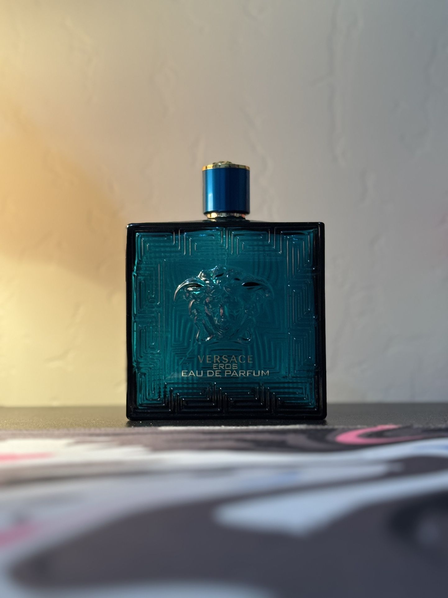 Versace Eros Eau De Parfum 200ml Empty Bottle