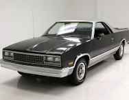 78-87 El camino rear cab C posts . Blue . G-body El Camino