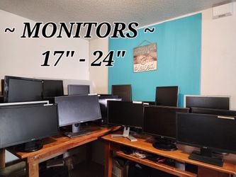 Monitors 17"-24' W/ 