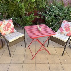 Cute Table, Chairs , Cushions