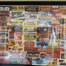 Two Framed Puzzles 32”x26” Smoke Free Home