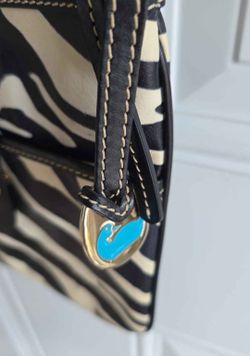 Dooney & Bourke Zebra Print Crossbody Bag