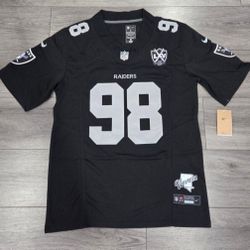 LAS VEGAS RAIDERS STITCHED FOOTBALL JERSEY 