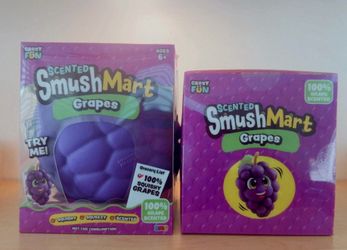 Smushmart Grapes Squishy - NEW
