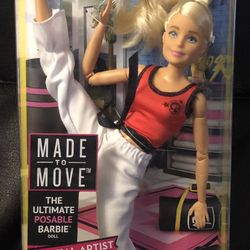Barbie Made To move martial Artist