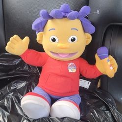 Playskool Sid The Science Kid Talking Doll Plush 2009