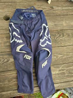 Youth Fox Racing Motocross Pants Navy Blue