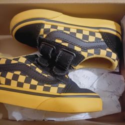 Toddler 6 Yellow Vans Shoes Sneakers 