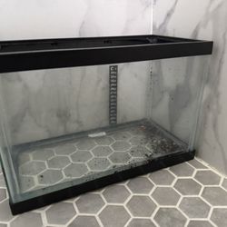 2.5 Gallon Fish Tank w/ heater & water filter