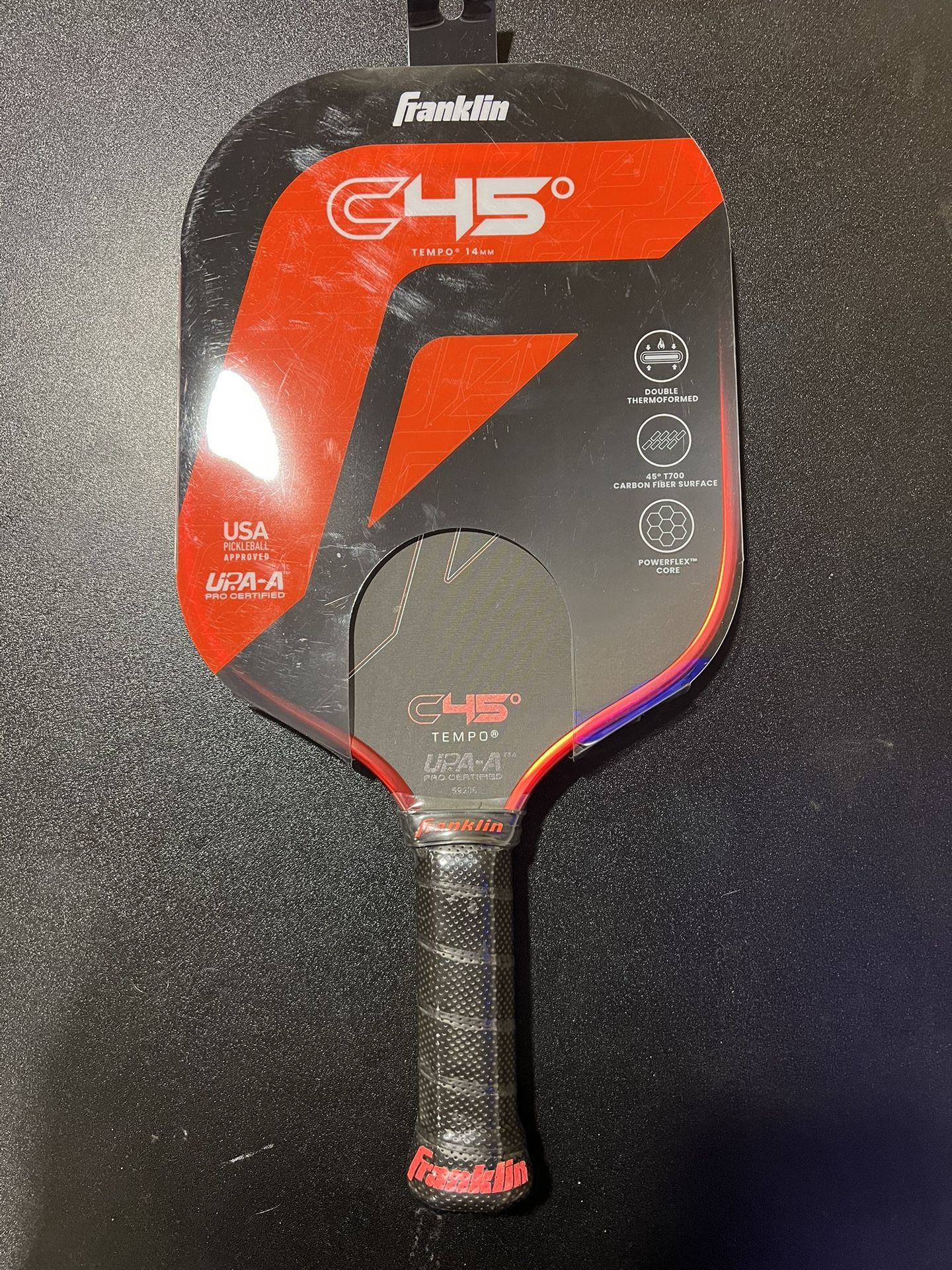 Franklin C45 Carbon Fiber Red Temp 16mm BRAND NEW