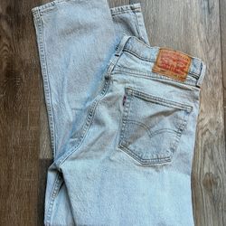 Levi's 505 Jeans 34X29 Light Denim 