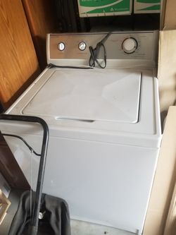 Admiral top load washer(revised)