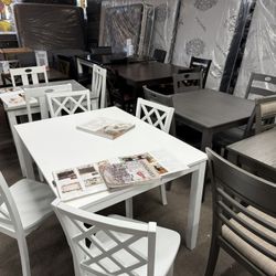 TABLE SETS MATTRESSES BEDS SECTIONALS SOFAS 