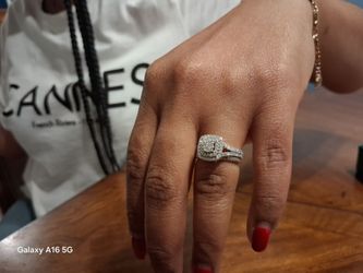 Wedding Ring and band Set