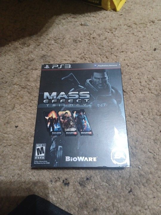 Mass Effect Trilogy PS3