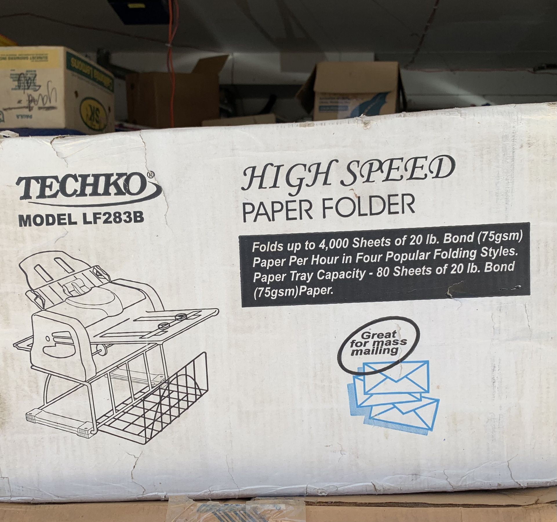 Letter Folder-TECHKO LF283B AUTO