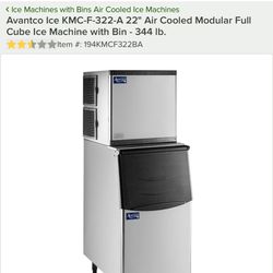 brand new opened box ice maker