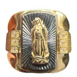 14k Virgin Mary