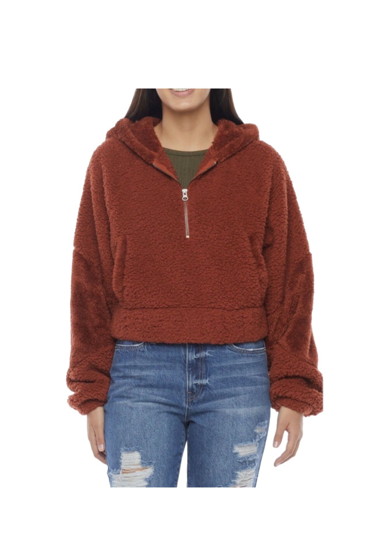 Arizona Jean Co. XS Pullover Crop Sweatshirt