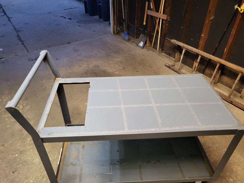 Industrial Grade Steel Carts, Three Available