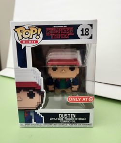 Funko Pop! 8-Bit Stranger Things Dustin #18