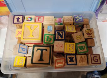 Assorted Wooden Blocks 
