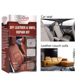 Leather Repair and Vinyl Restoration Kit For Couch Car Seats Professional DIY