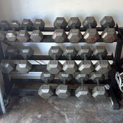 Iron Dumbbell Set