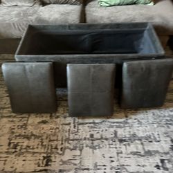 Modern Regal Ottoman For Sale 
