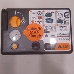 Portable Tire Repair Compressor & Sealant – Temporary Mobility Kit
