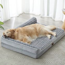 54”x36” Orthopedic Dog Bed for Extra Large Dogs-Big Waterproof Sofa Dog Bed with Removable Washable Cover, Large Pet Bed with Waterproof 