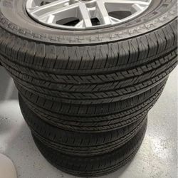 Bridgestone 265|70/r18 Tires  & wheels