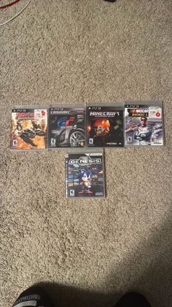 5 PS3 Games