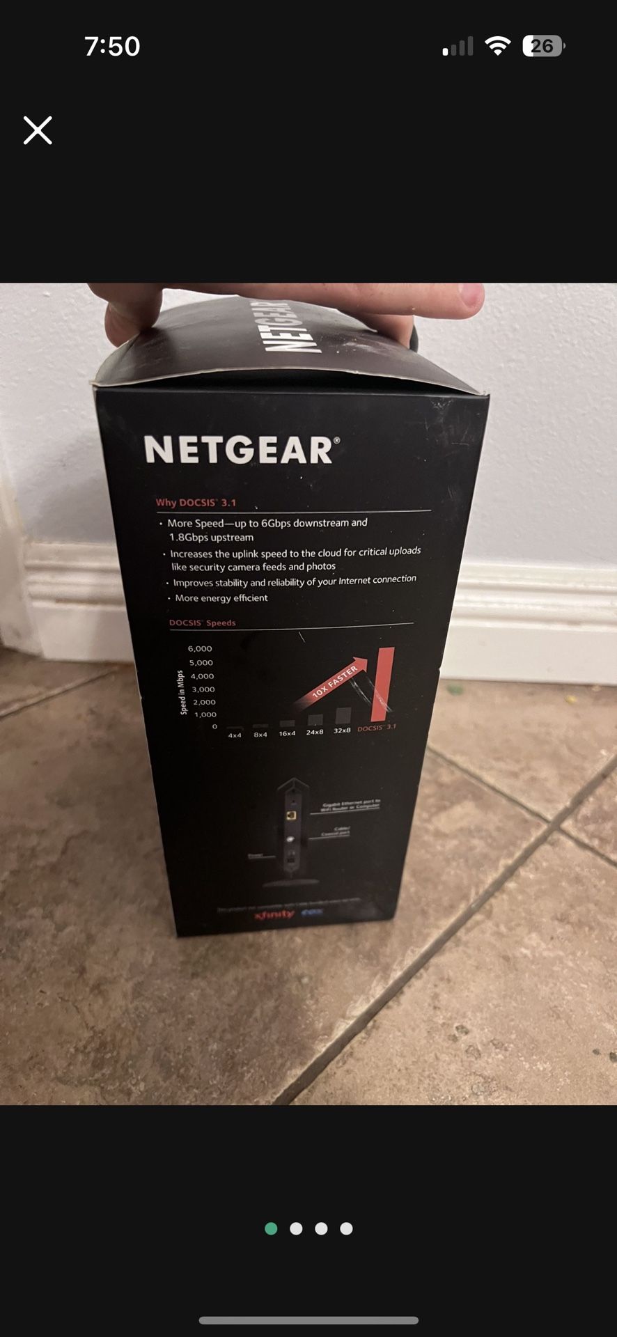 Internet modem
