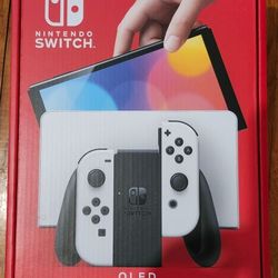 Nintendo Switch OLED with Storage Case, New and unopened