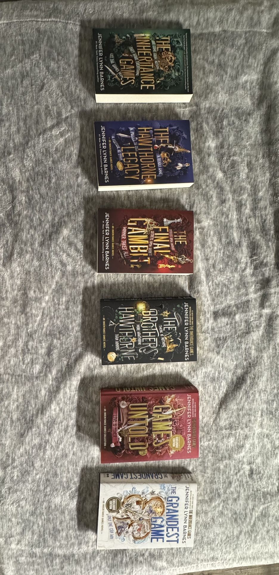 Inheritance Games Books