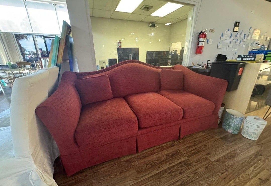 Red Sofa Couch