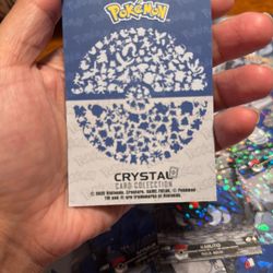 Pokemon Crystal cards Collection 