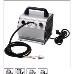 Basic 115 Volt Small Airbrush Compressor Set Airbrush  