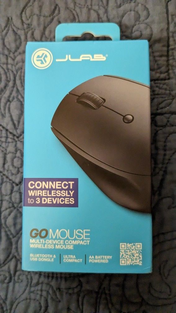 Jlab Go Wireless Mouse -
Multi-device Bluetooth/USB